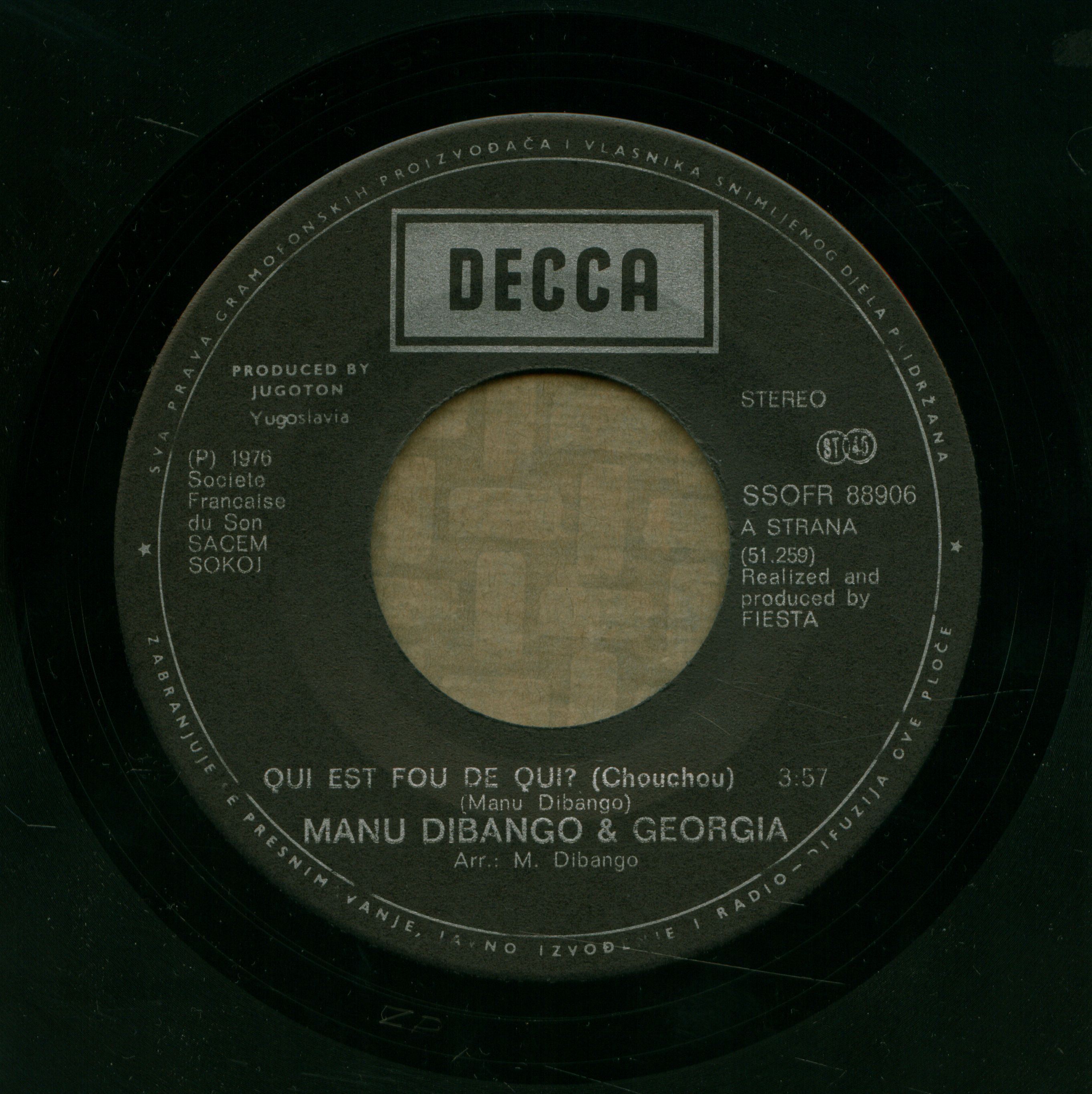 Manu Dibango et Georgia